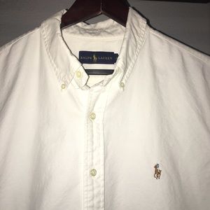 Men’s Polo Short Sleeve Button Up