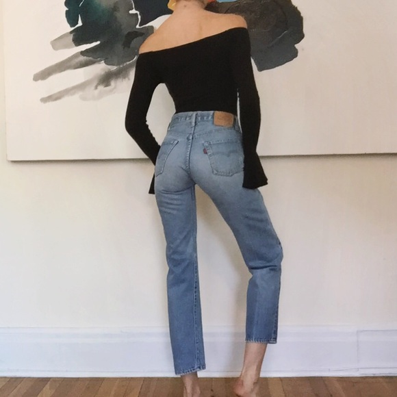 🚫SOLD🚫🌸RARE Vtg 501 Selvedge/Redline Levi’s 26 - Picture 5 of 8