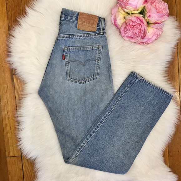 🚫SOLD🚫🌸RARE Vtg 501 Selvedge/Redline Levi’s 26 - Picture 8 of 8