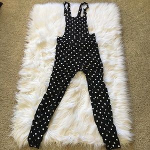 Polka Dot Overalls