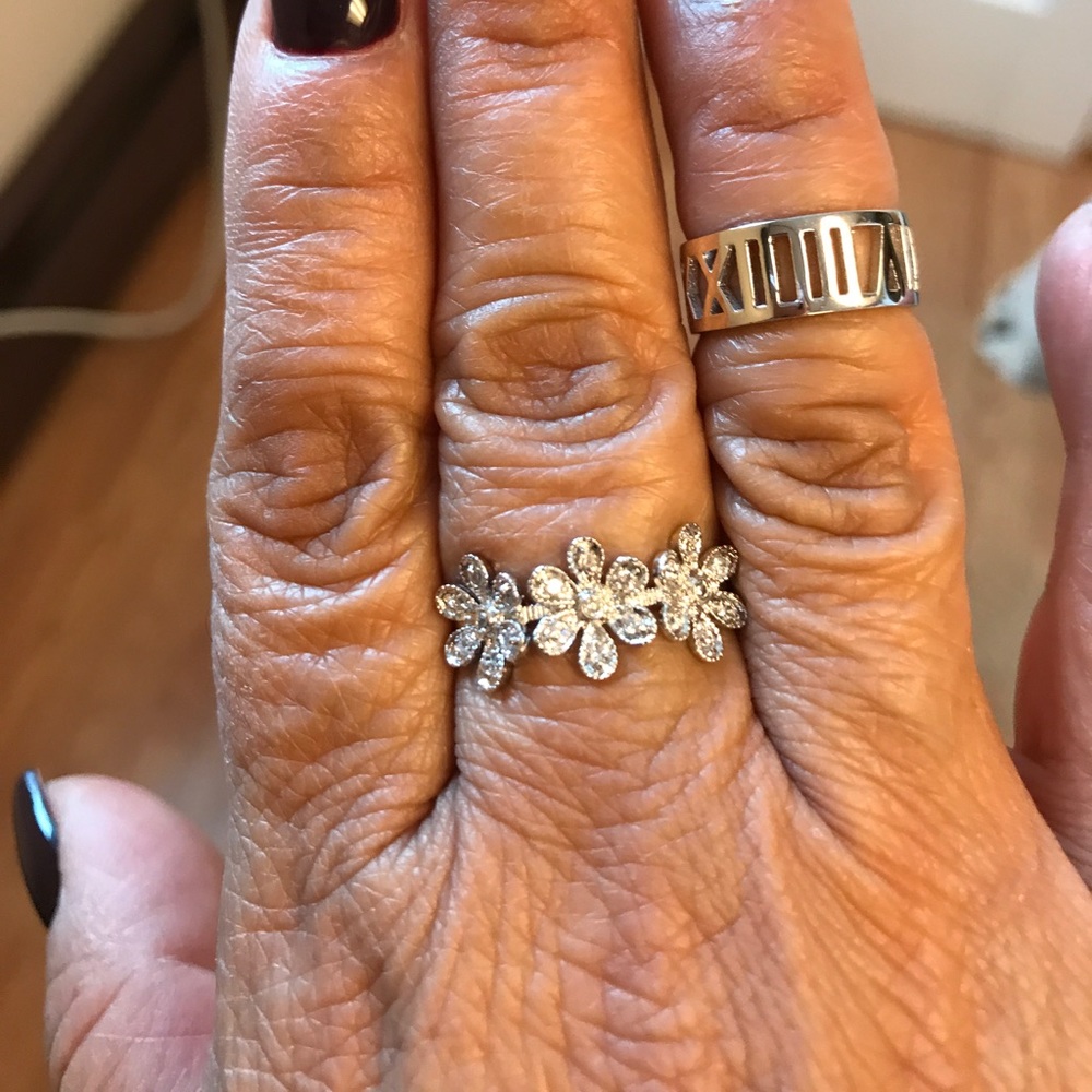 925 Silver ring - Picture 2 of 2