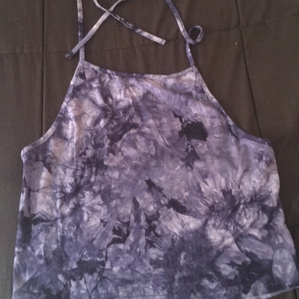 Tie dye crop top