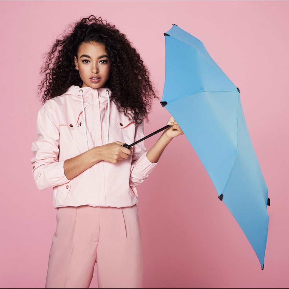 Senz automatic Umbrella - bright blue