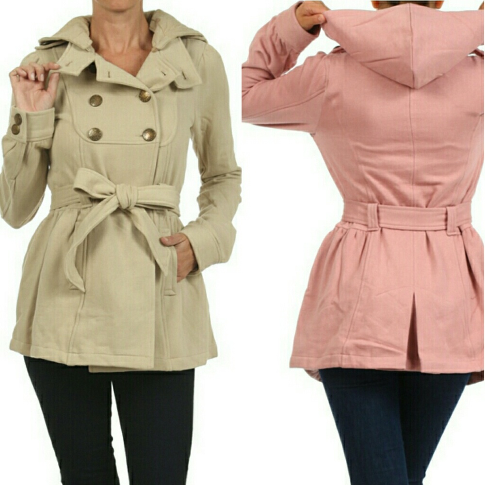 Khaki Coat peacoat jacket