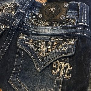 Miss Me Size 24 Denim Capri