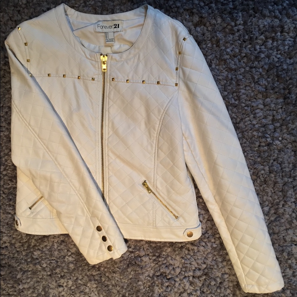 Forever21 faux leather jacket