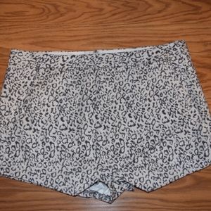 Express Cheetah Print Skort