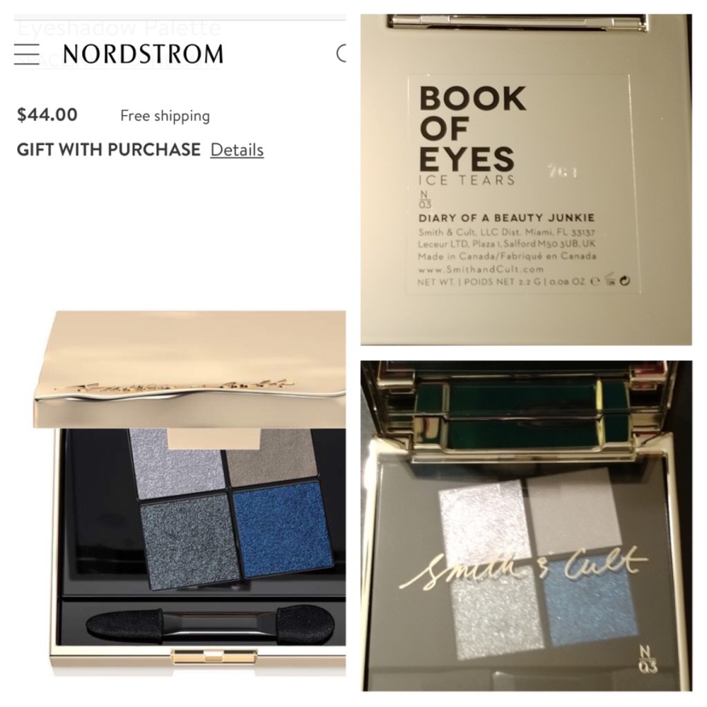 Smith & Cults Book of Eyes ice tears eye palette
