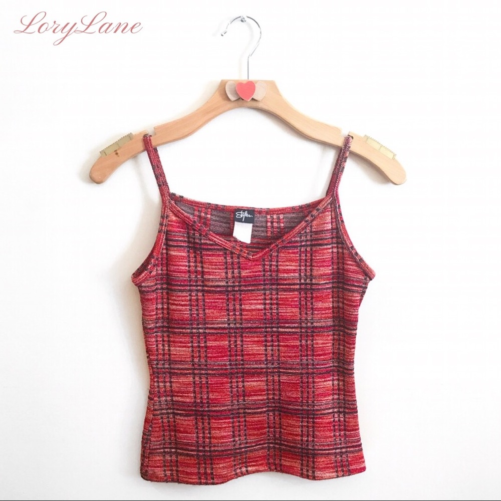 RED PLAID TOP 😍 4 Tops for $15 BUNDLE & SAVE
