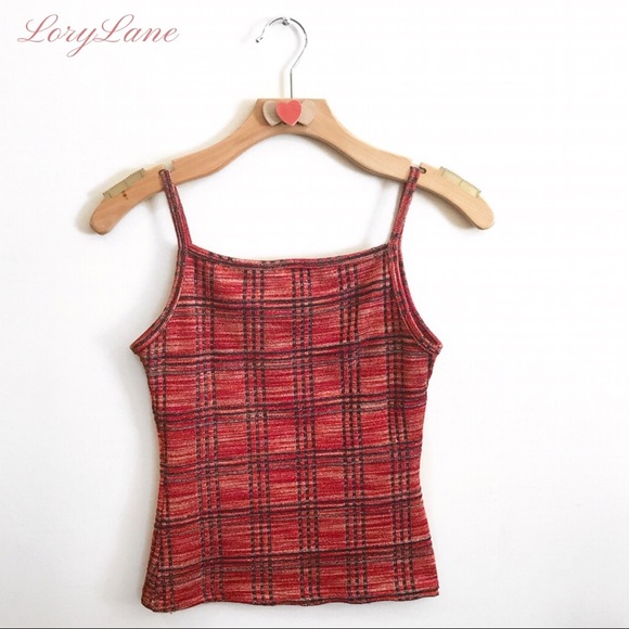 RED PLAID TOP 😍 4 Tops for $15 BUNDLE & SAVE - Picture 2 of 2