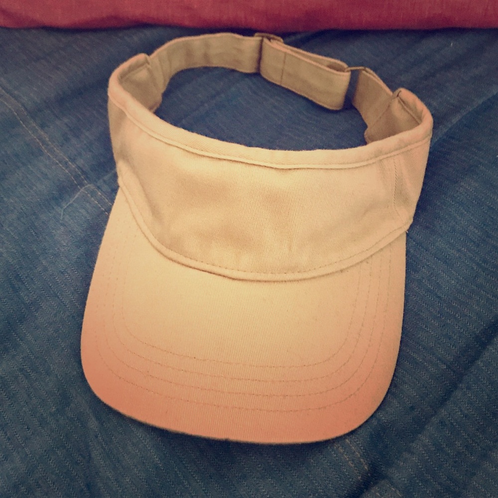 Lands End Adjustable Tan Visor
