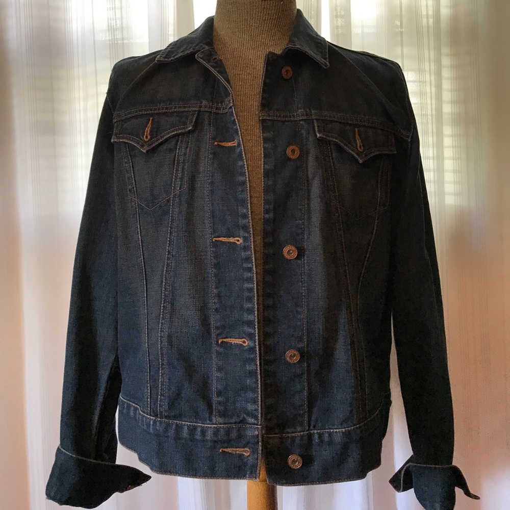 Gap 1969 jean jacket ladies darker wash