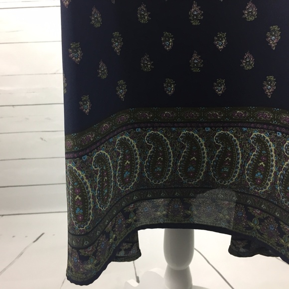 👻 Mittoshop Paisley print dress size s - Picture 2 of 7