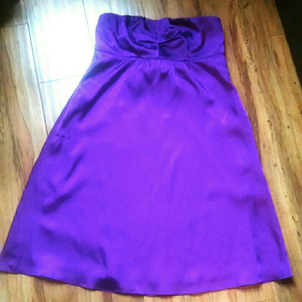 Strapless dress