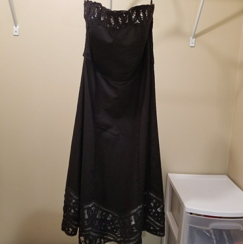 White House Black Market Strapless Dress