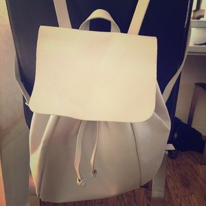 Zara Backpack - light grey - used
