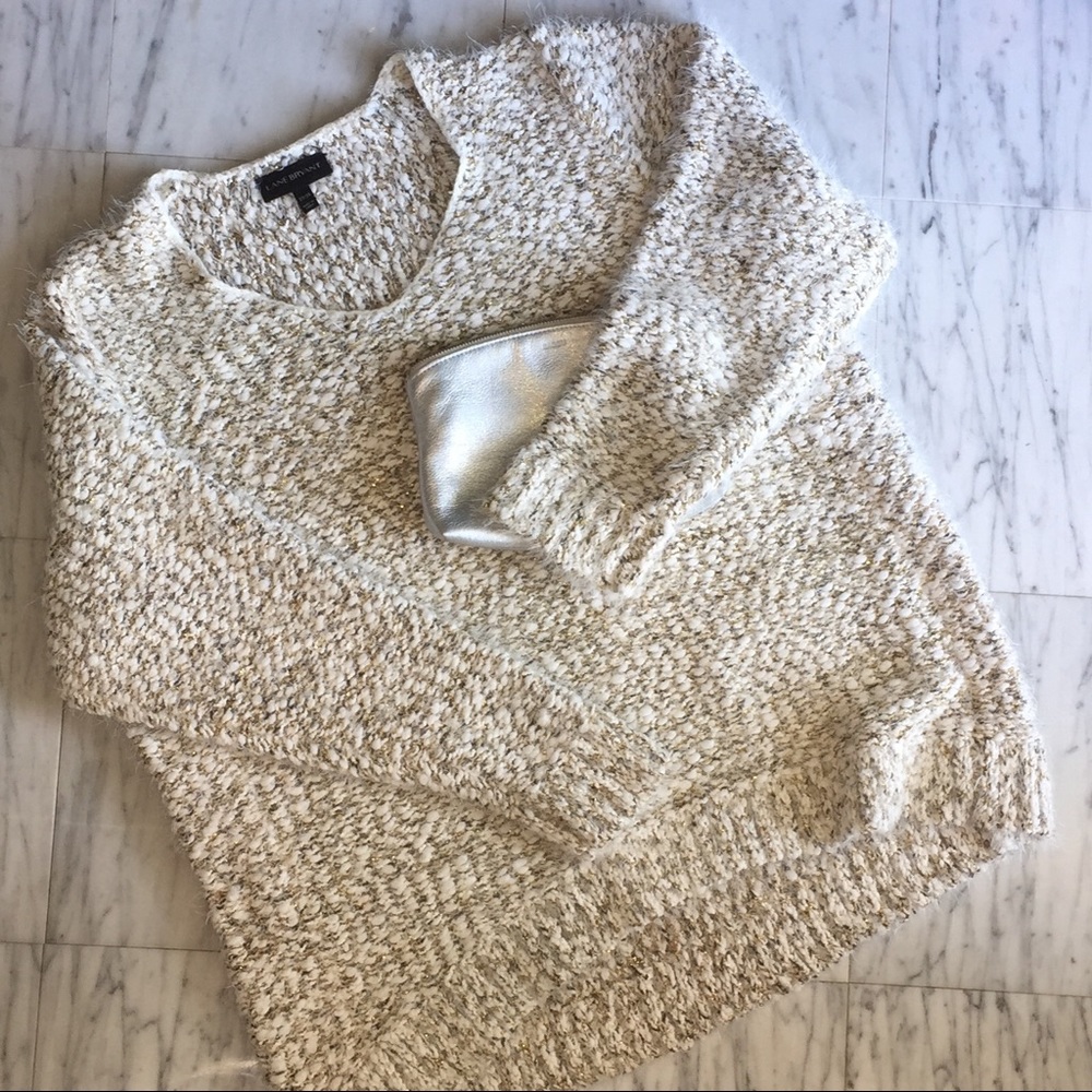 Lane Bryant slouchy oversized cozy sweater 22 24