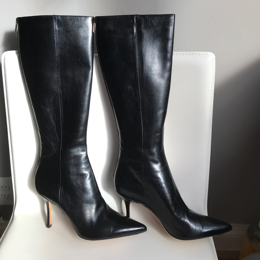 Black Leather Jimmy Choo Boot