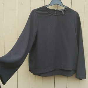 Black cheetah blouse