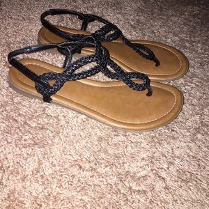 Black sandals