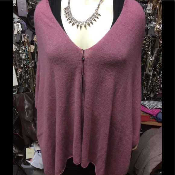 NEW! Hannah Rose Cashmere Pull Over Sweater