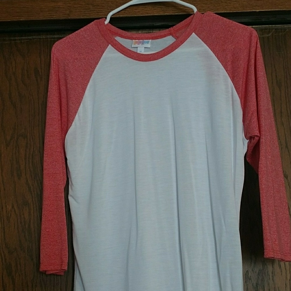 Lularoe Randy size Medium. Pink/White