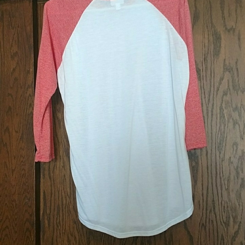 Lularoe Randy size Medium. Pink/White - Picture 4 of 4