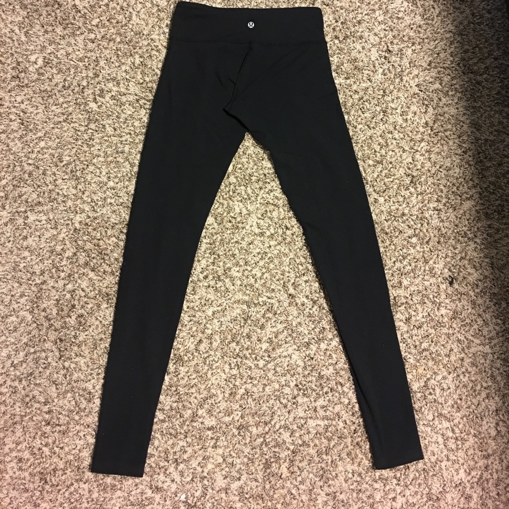 Lululemon full length black tights
