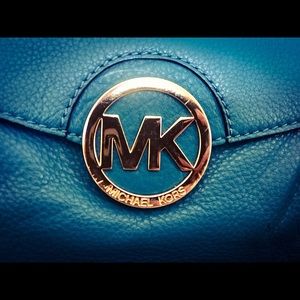 Deep Teal Michael Kors Handbag