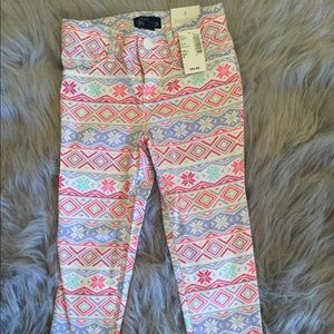 Girls size 4 jeggings. Never worn. NWT