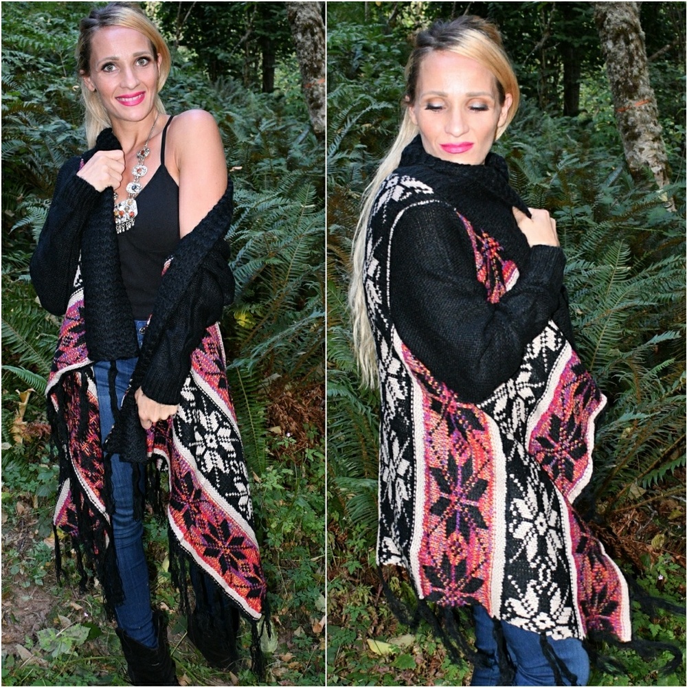 Cardigan Cozy & Colorful - Picture 2 of 3