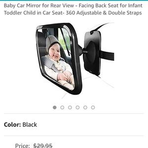 Car seat mirror x3