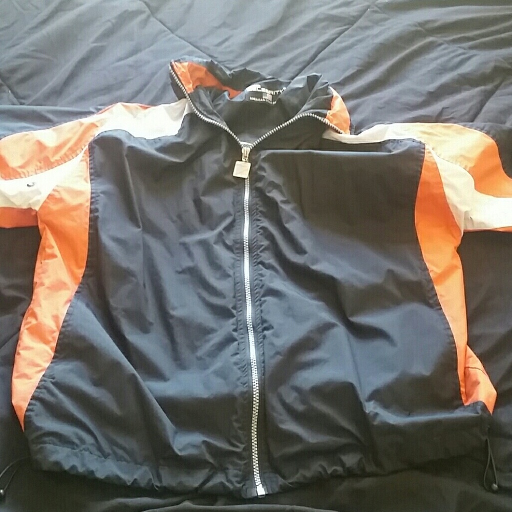 Men's Color Block Jacket - Picture 1 of 8