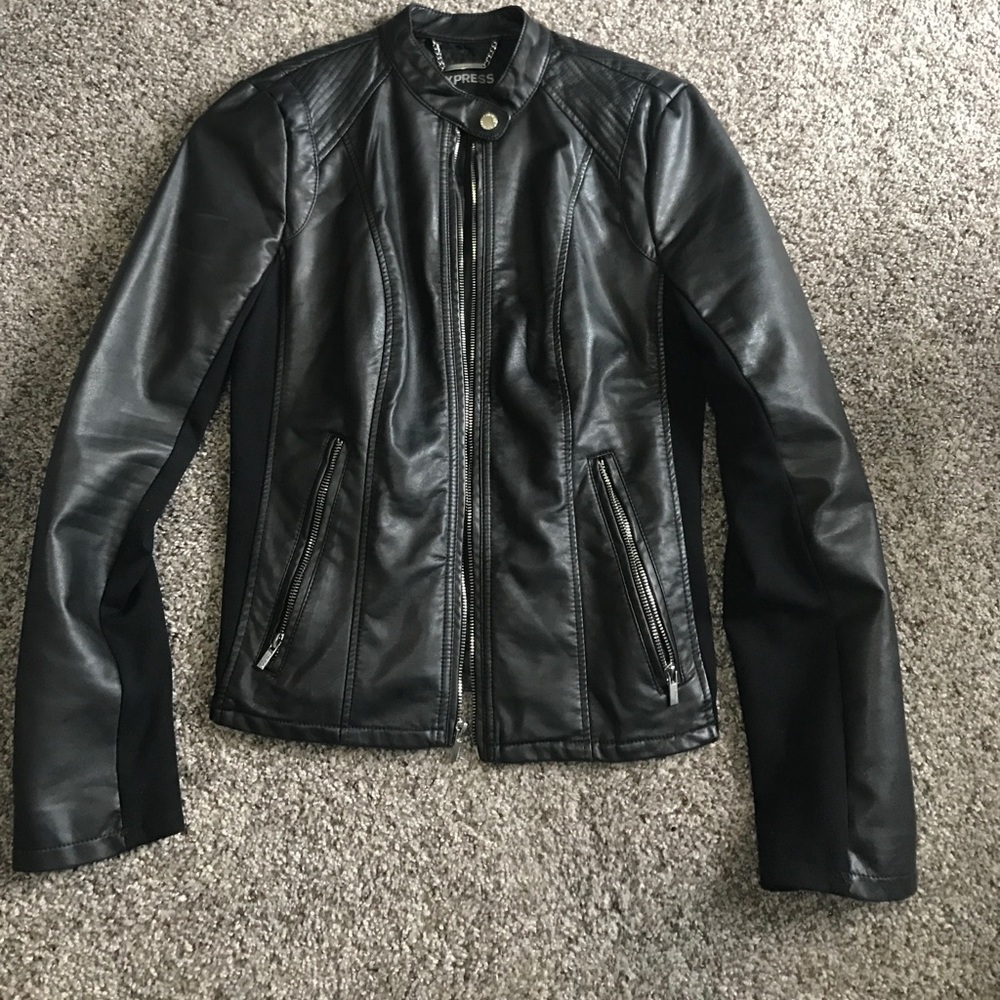 Express Minus the Leather Jacket