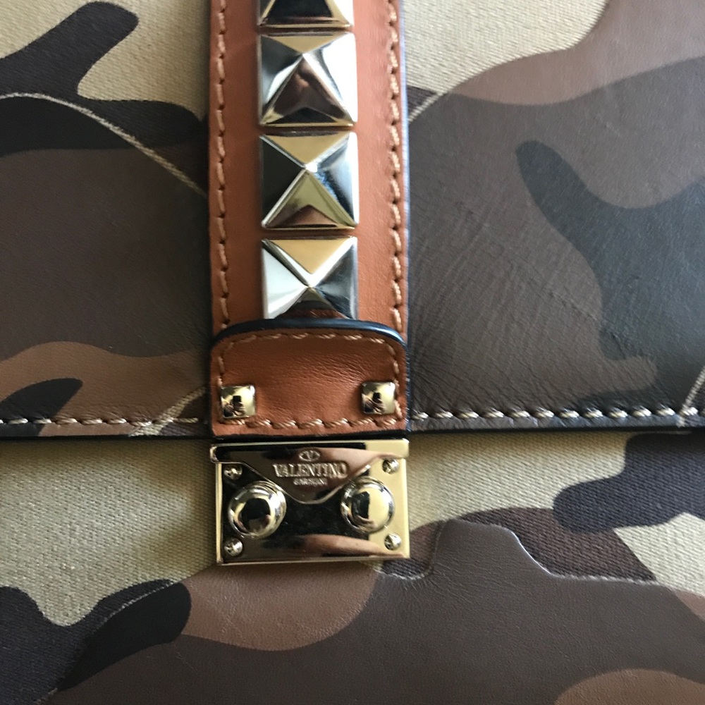 Valentino camouflage rock stud camo