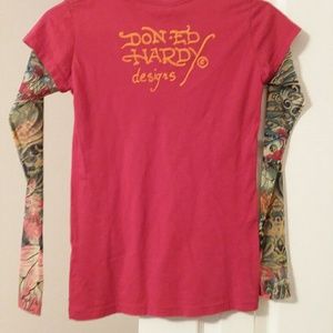 Ed Hardy tattoo tee new!