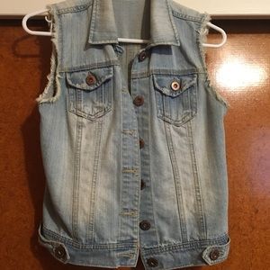 denim vest