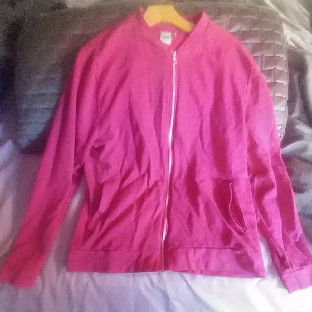 Asos Sweatshirt Pullover Pink Saks