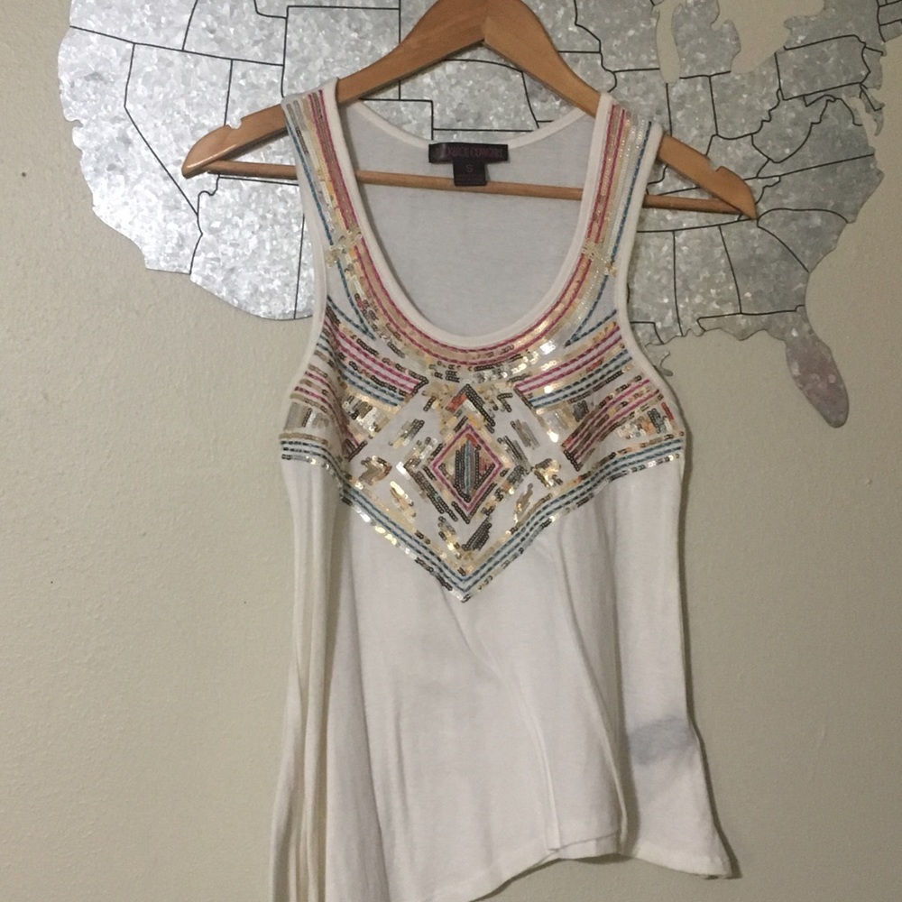 Sequined Tank- brand new