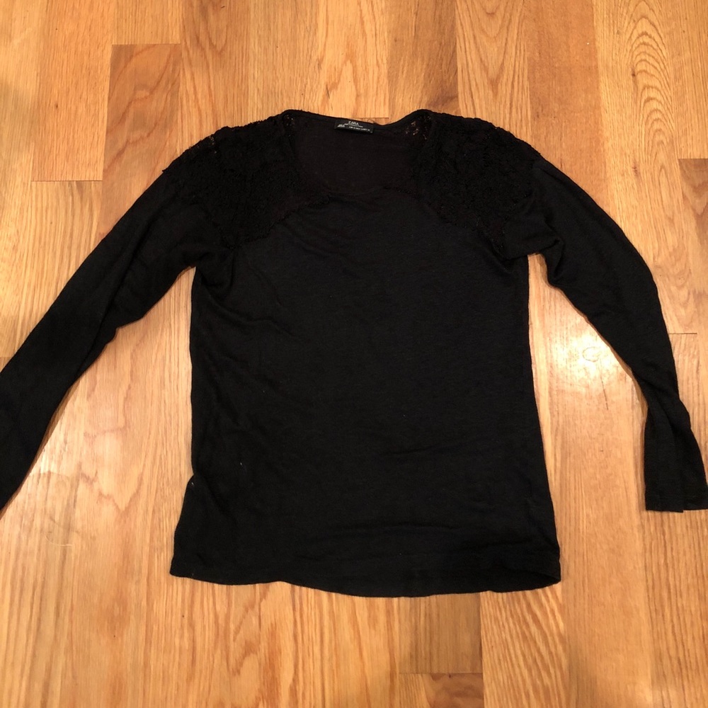 Black long sleeve shirt