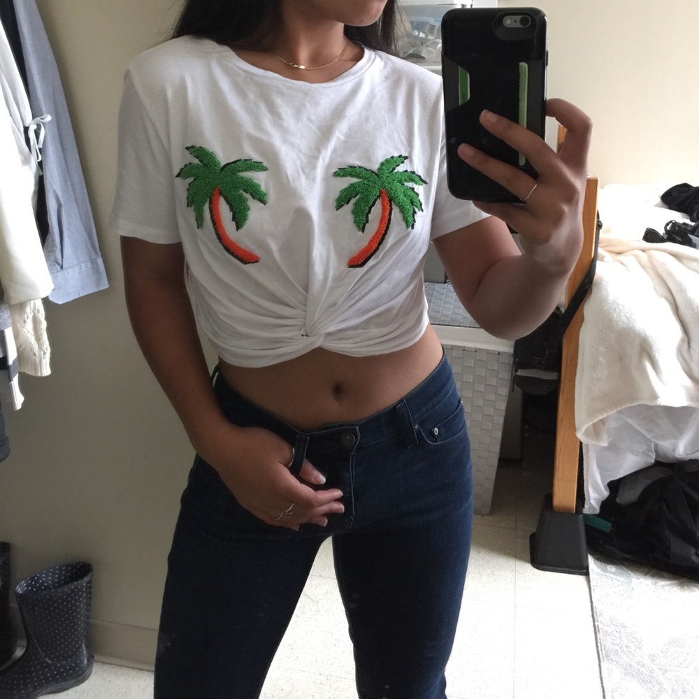 Zara Palm Tree Top