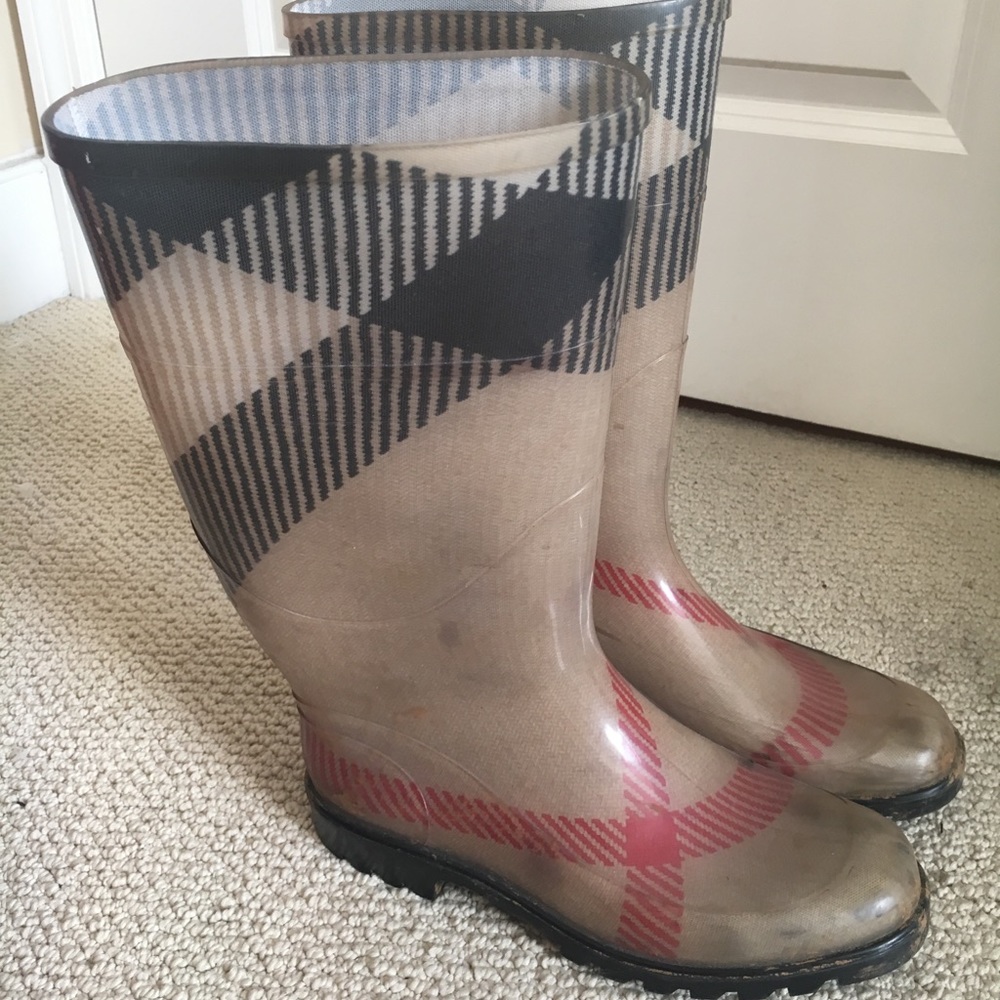 Burberry Rainboots (Knee high)