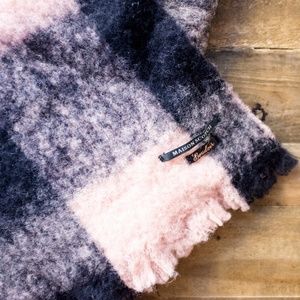 Maison Scotch Oversized Wool Scarf