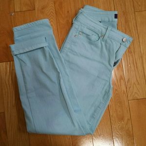 NYDJ light blue ankle jeans. Size 4