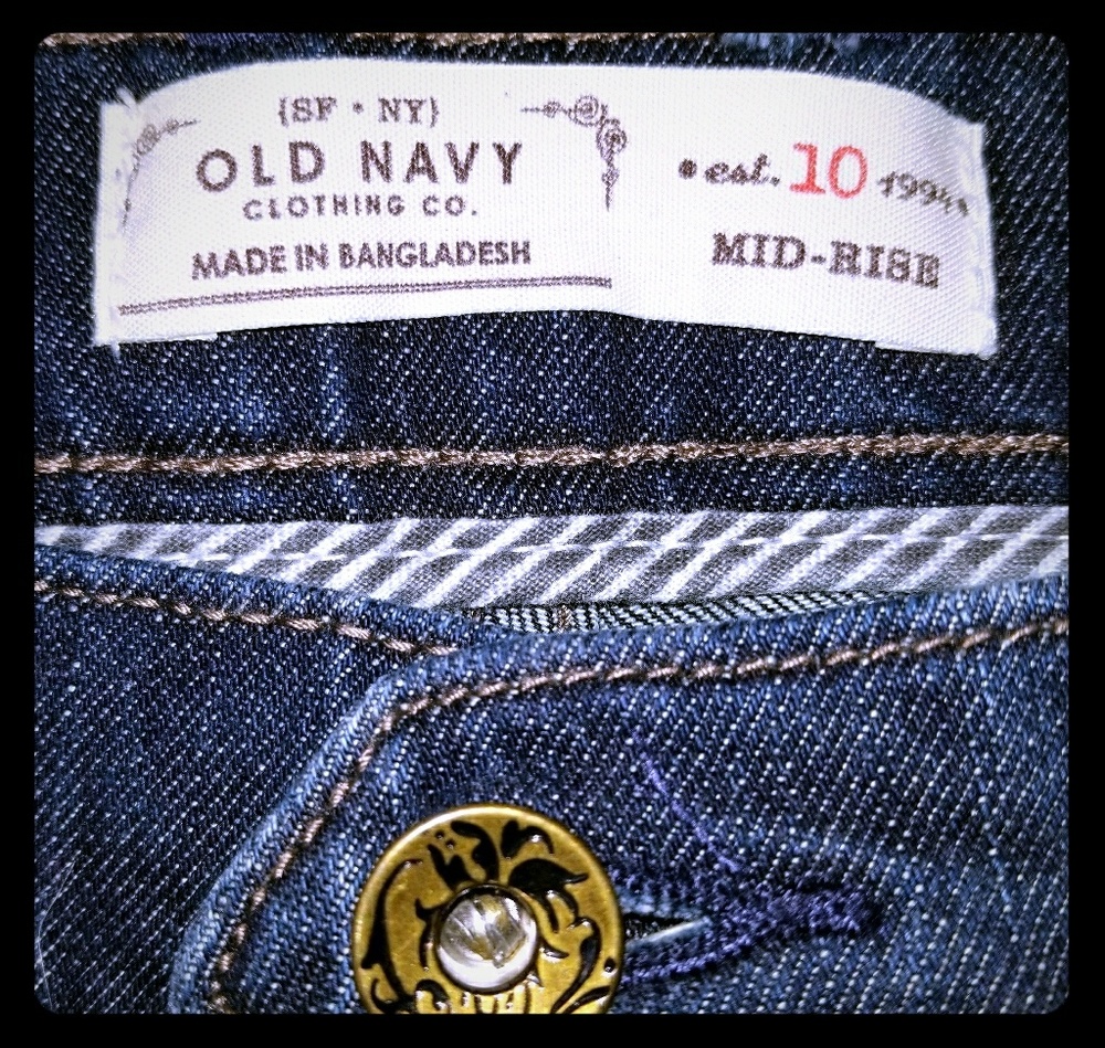 👖Old Navy Jeans👖 Mid Rise/Capri