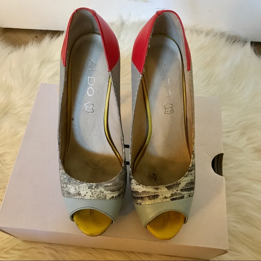 Peep Toe Heels - Picture 5 of 7