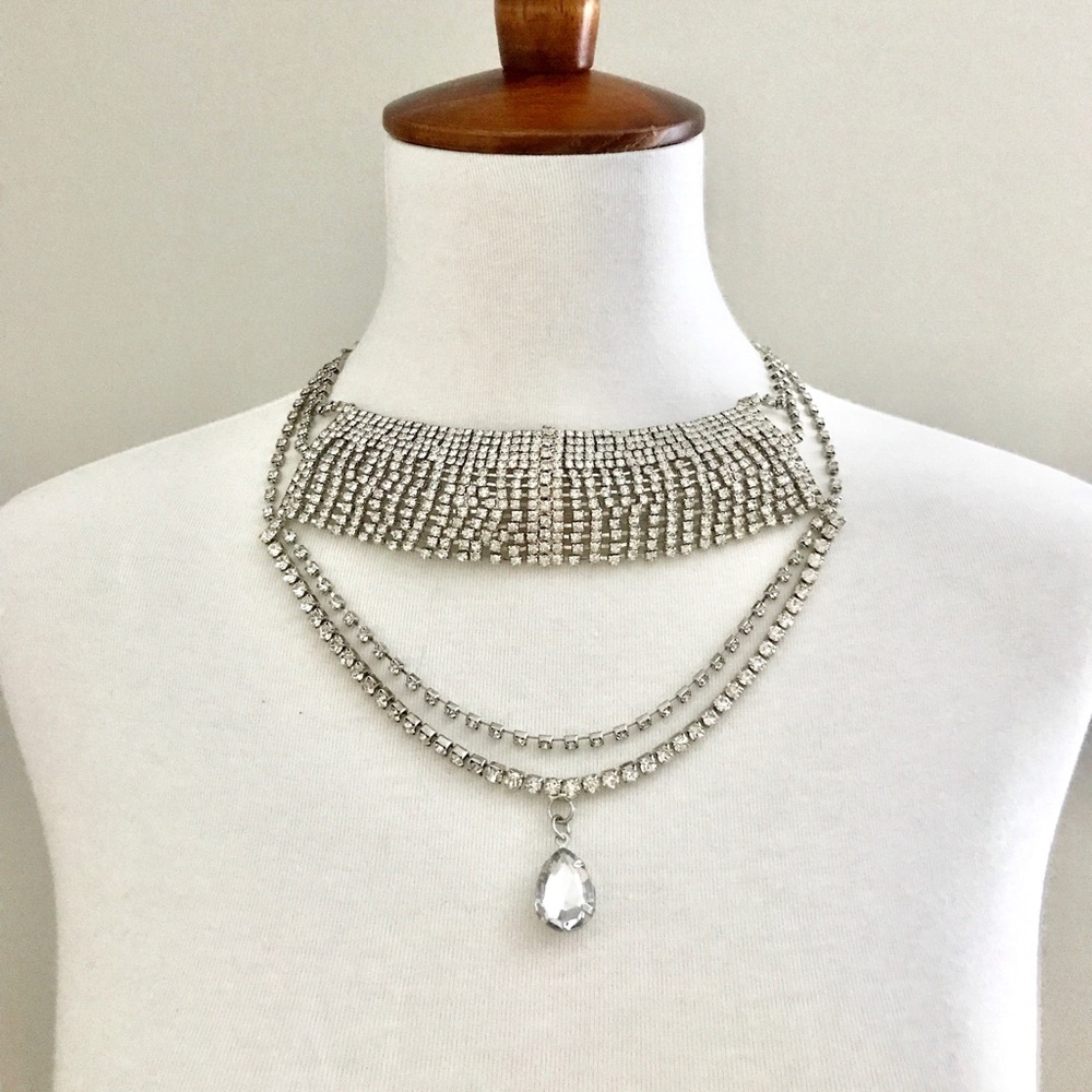 NWOT Rhinestone Choker - Picture 4 of 5