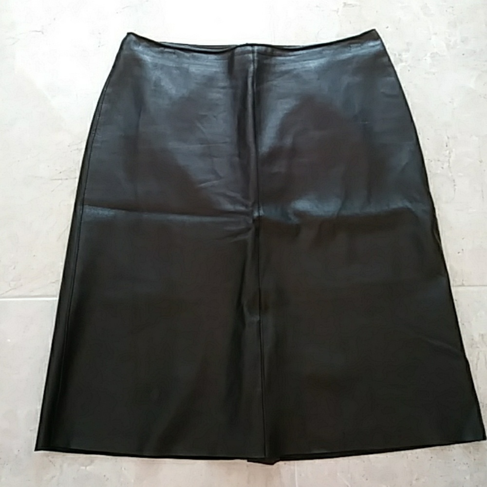 NWOT bebe Leather Skirt