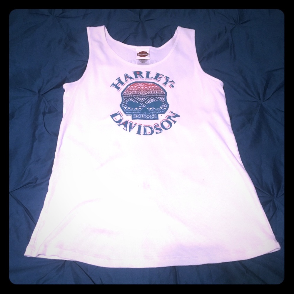 Harley-Davidson skull tank