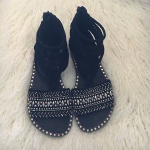 Jeffrey Campbell Junipero Suede sandals
